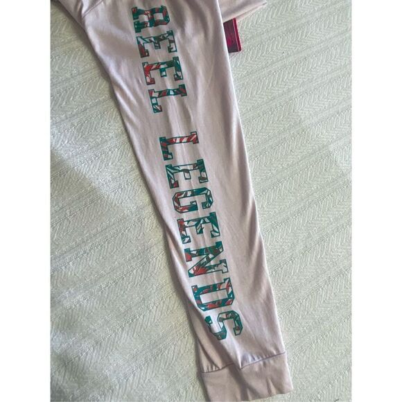 REEL LEGENDS Women’s XLARGE Logo Long Sleeve LIGHT PINK T-Shirt - Picture 3 of 8